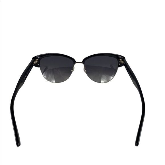 Escada De Rigo Black Cat Eye Sunglasses - Picture 4 of 10